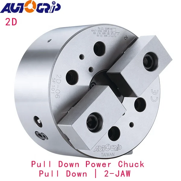 Taiwan China AUTOGRIP Pull Down Power Chuck Pull Down | 2-JAW 2D-06 2D-08 2D-10