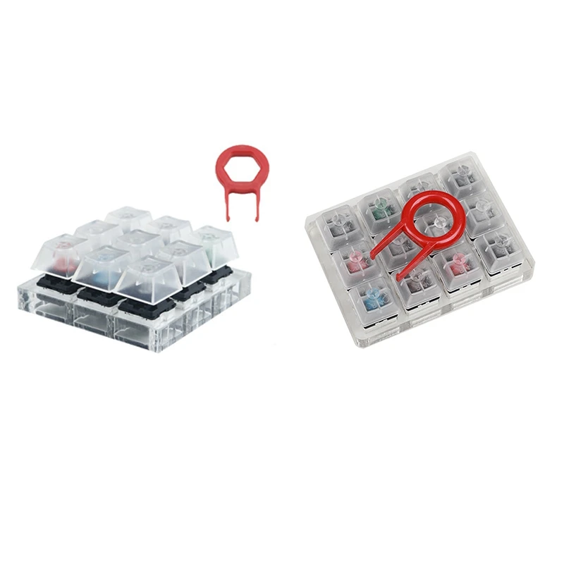 

new--Switch Tester with Acrylic Base for Cherry MX Mechanical Keyboard Mechanical Keyboard Switch with Key Puller