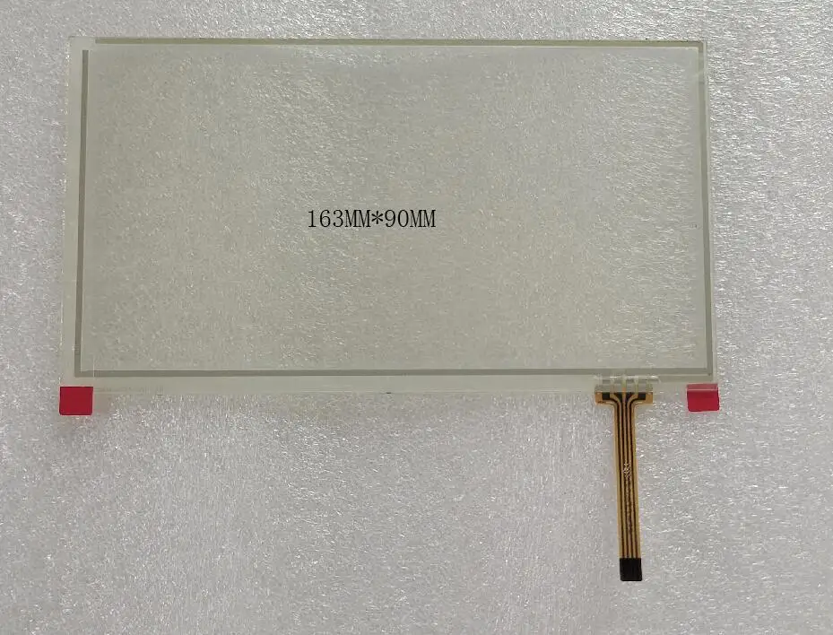 

Оригинальный новый сенсорный экран 6,75 дюйма, можно использовать для автомобильного DVD, длина и ширина 163 мм * 90 мм.