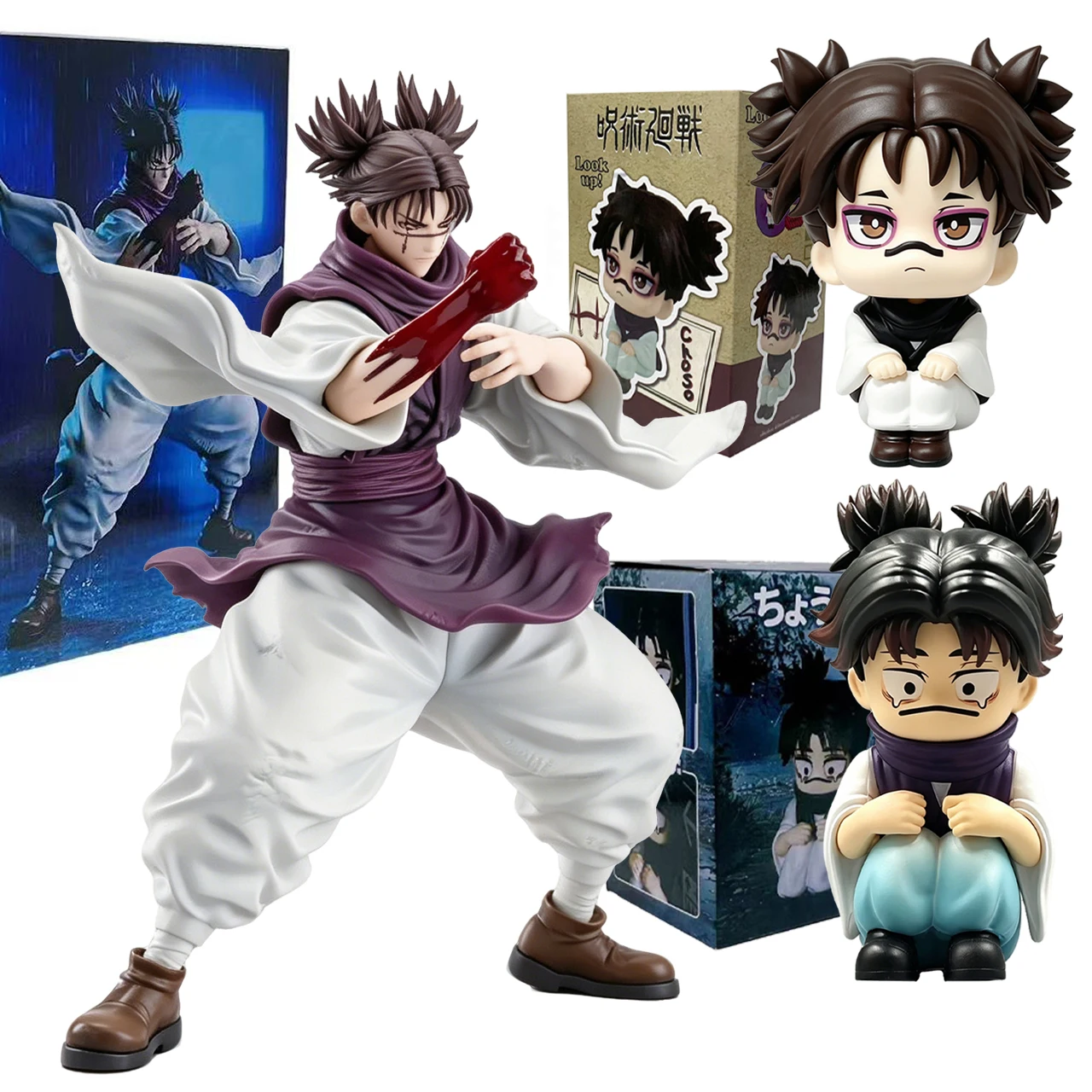 Anime Jujutsu Kaisen Figur 9,5-16cm Choso Cool Combat Style Actionfigur Modell PVC Puppe Spielzeug Sammlung Desktop Geburtstagsgeschenk