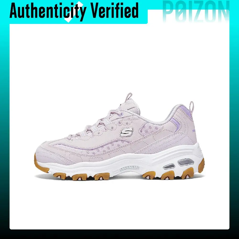 Skechers DLITES Trendy Low top Running Shoes Women's Pink Purple 150547-LAV
