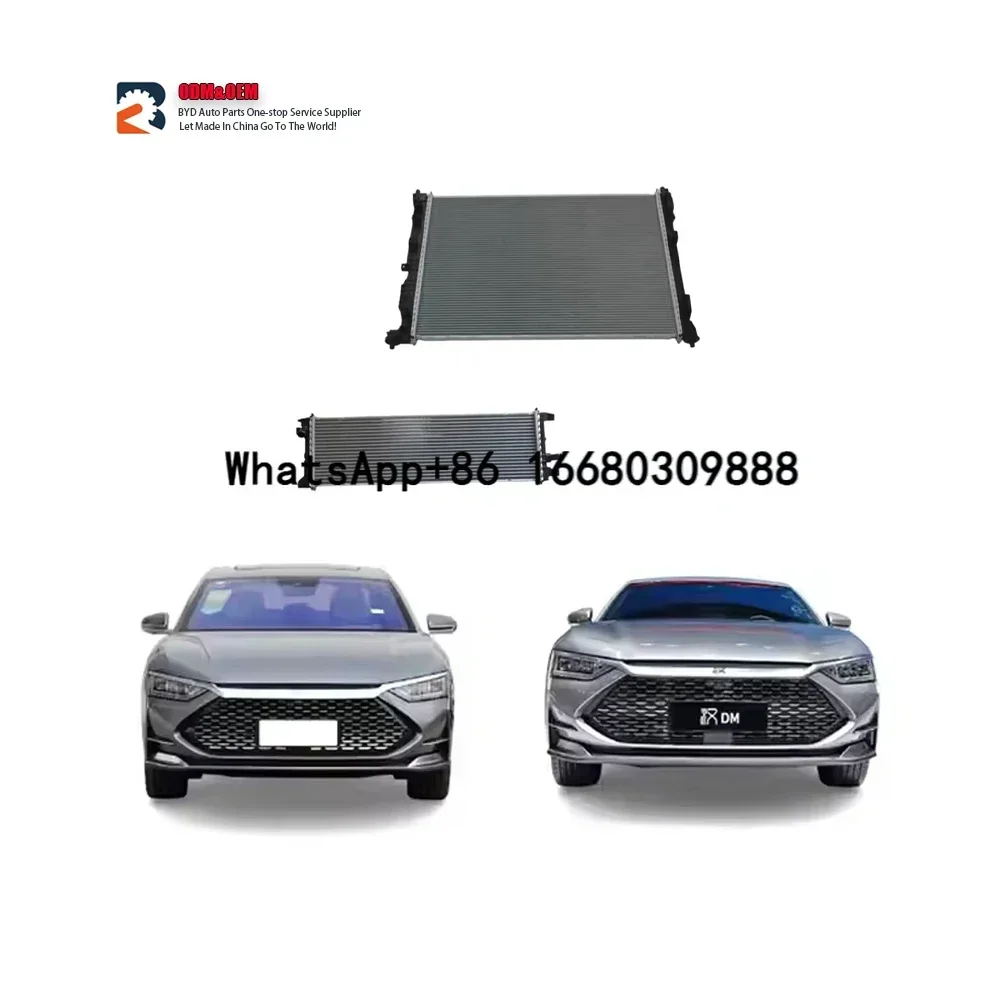 BYD Han ev Han DMi Han DM 고온 라디에이터 어셈블리, 전자 제어 라디에이터 부품, 자동차 액세서리