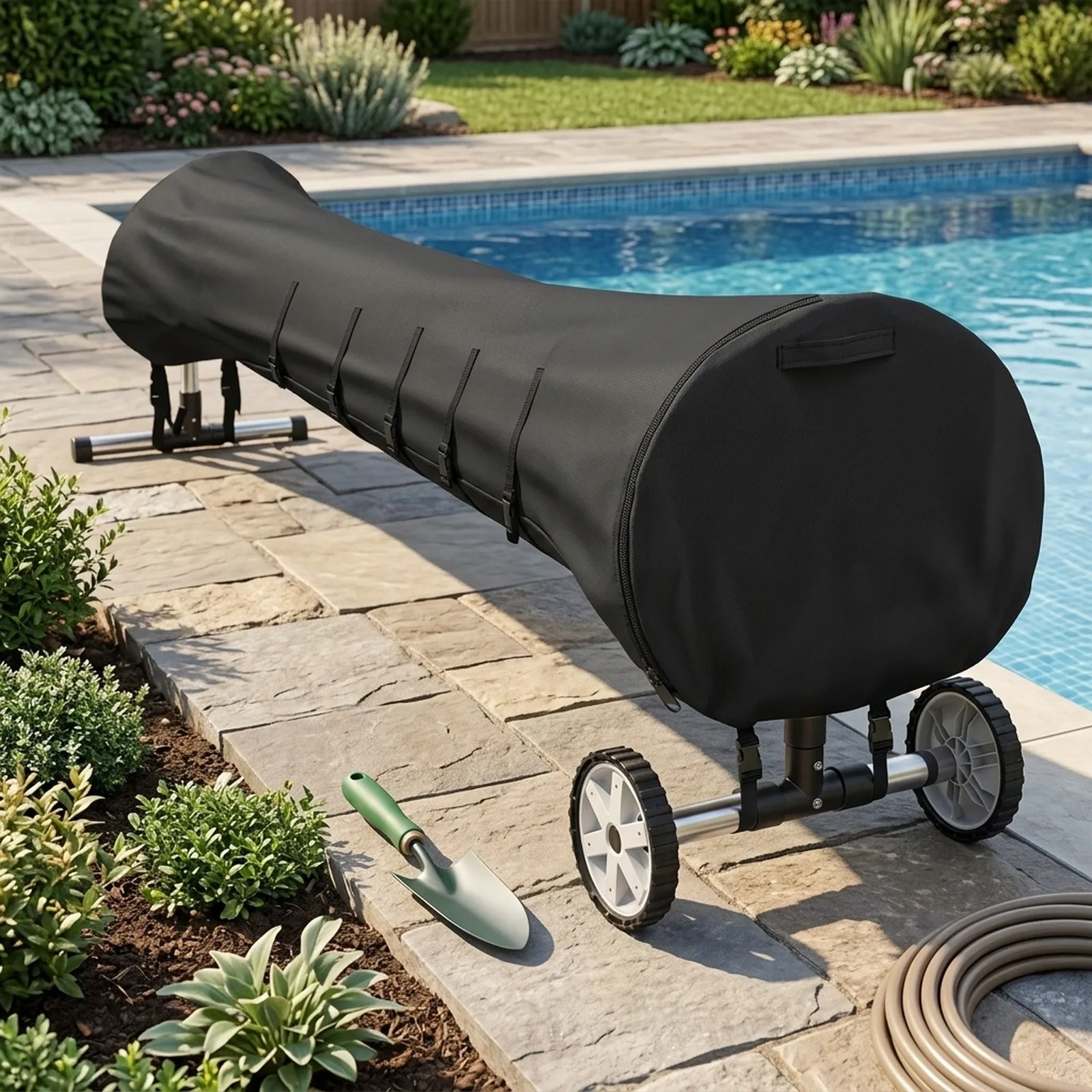 Reel Cover - Swimming Pool Solar Reel Cover 210D