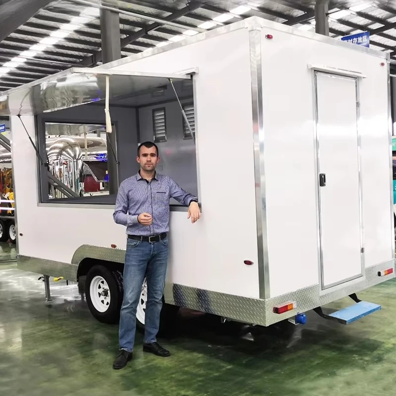 Fast Food Van Bbq Food Trucks Mobile Churros Food Trailer For Sale In Germany