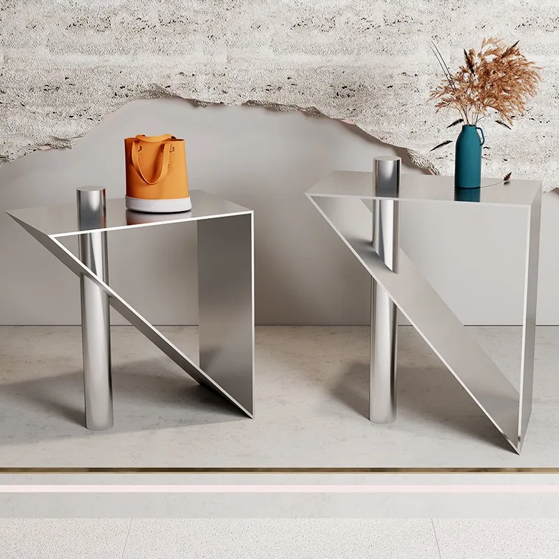 Clothing store window display stand Stainless steel Zhongdao platform water table Exhibition hall Display rack Window ornament p