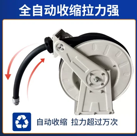 Fully Auto Rewinding High-Pressure Hose Reel, Automatic Fire Hose Reel for Fire Fighting and Emergency