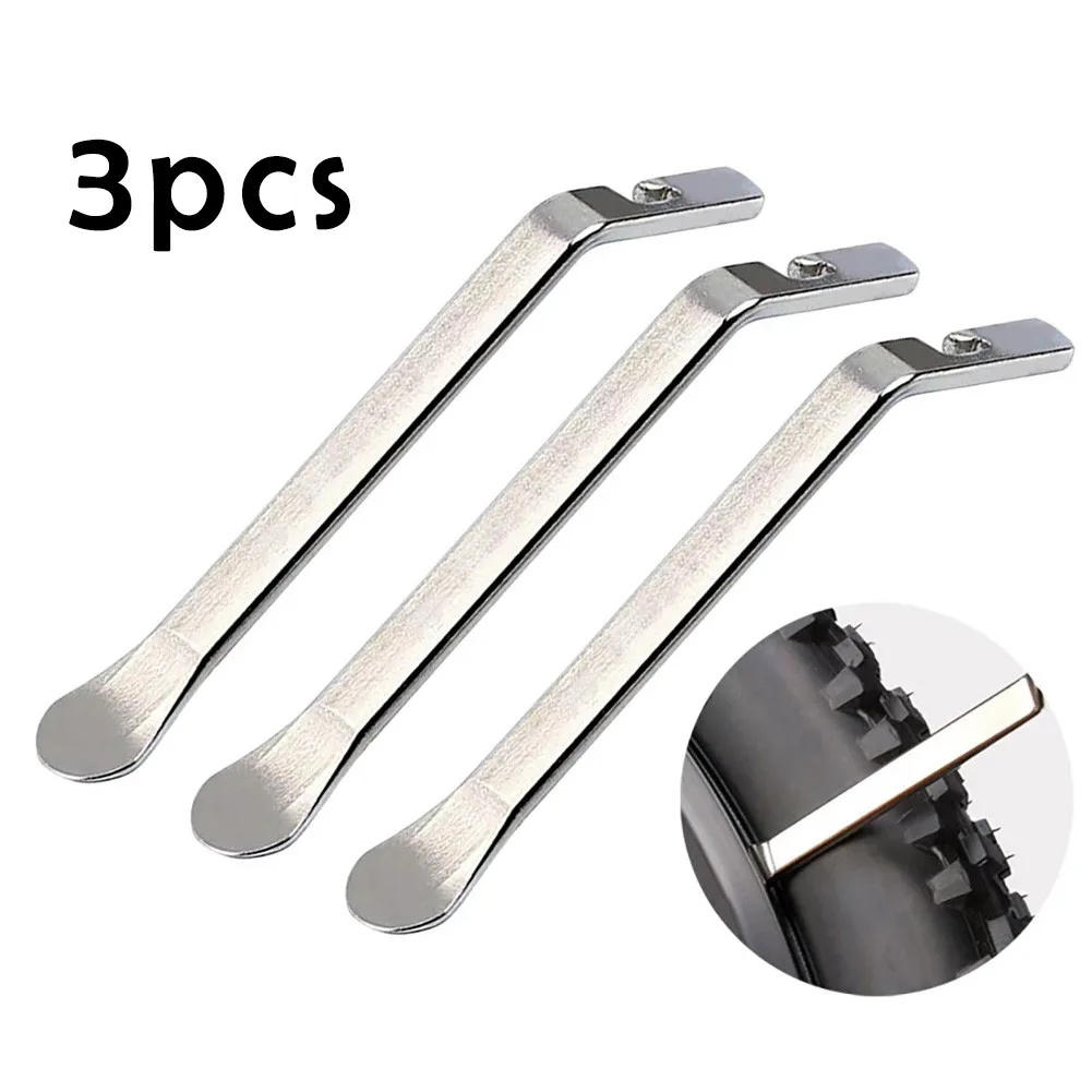 3Pcs Set Tire Spudger Changing Tool High Strength Motorcycle Stainless Steel Tire Lever Tire Tube High Quality