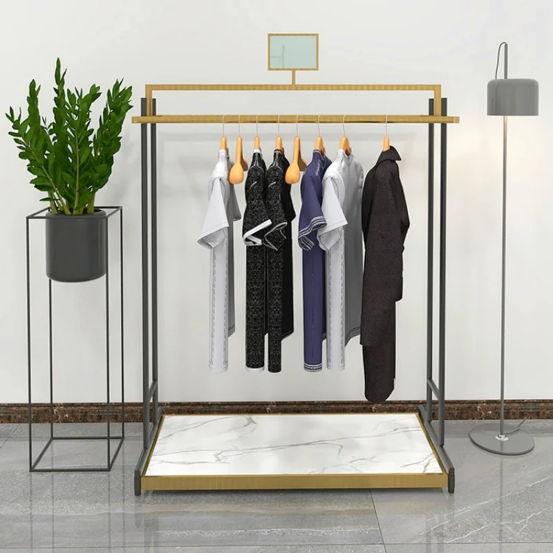 Custom, Custom Clothing Display Stand Cloth Rack Retail Garment Store Showroom Furniture