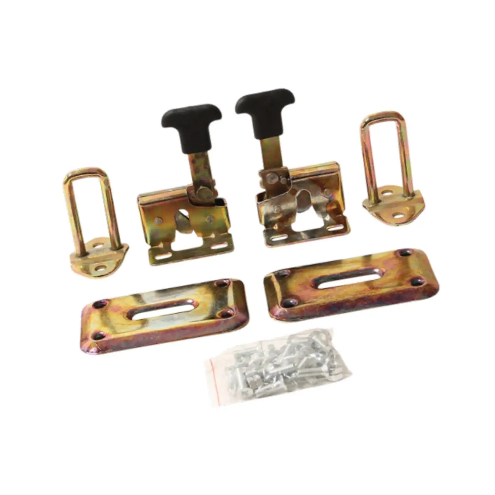 

2 Pieces Forklift Door Locks Accessories Professional Heavy Duty Assembly Convenient Installation Repair Parts for Tractor