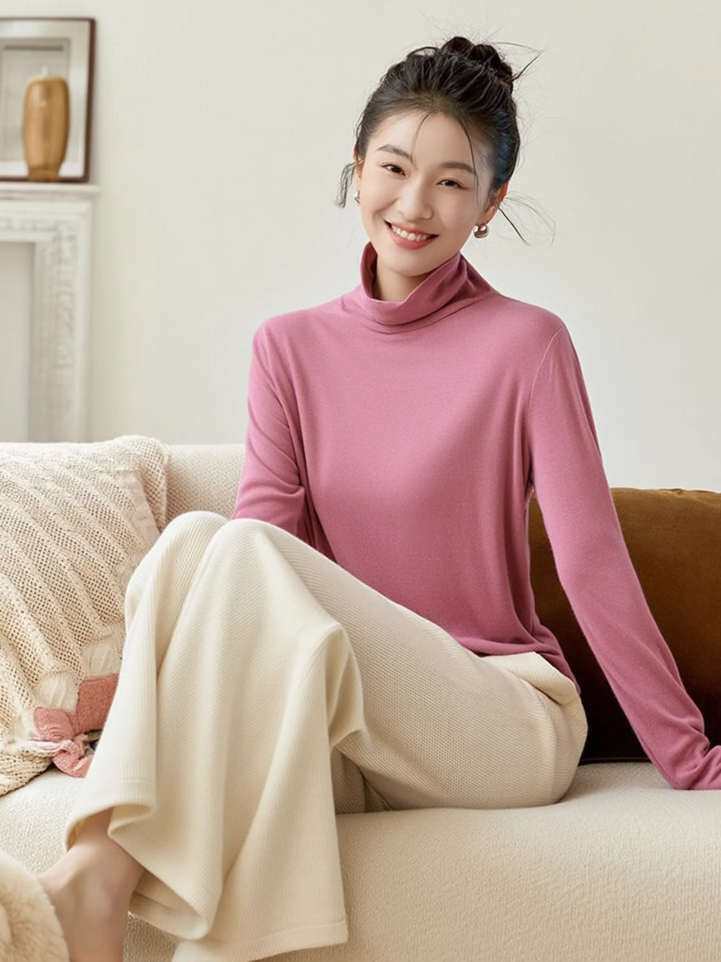 الموسم الجديد عالية Ne مطاطا سليم صالح قاعدة طبقة أعلى تنوعا Boting irt الربيع Faion العلامة التجارية زر مستقيم أنبوب سترة