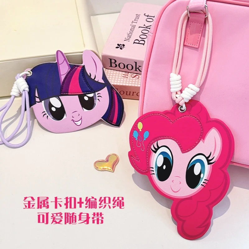 Portatarjetas My Little Pony para tarjetas de paseo y comida de autobuses de estudiantes