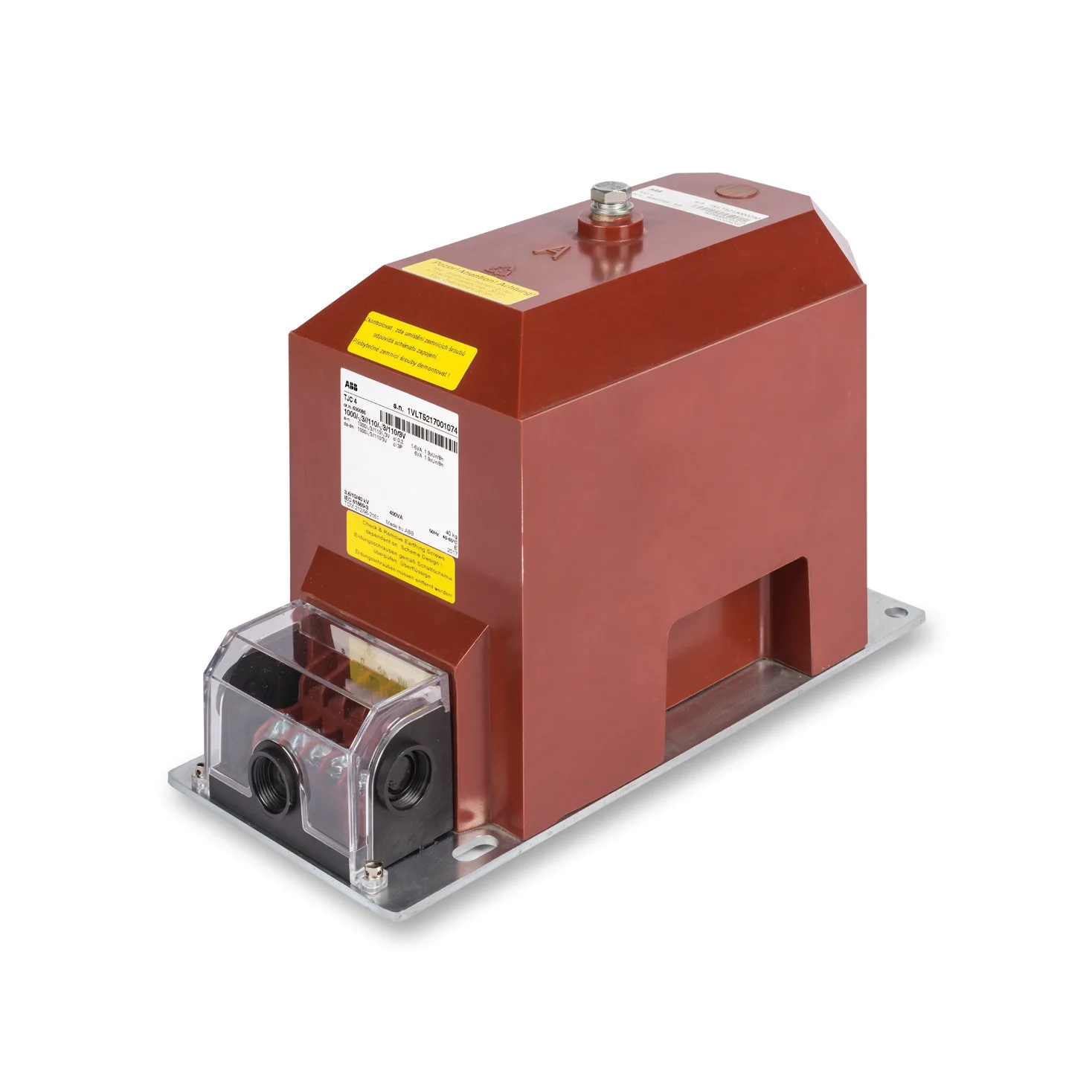 A-BB TJC 4 Indoor Voltage Transformer, 3.6-12kV, Accuracy Class 0.2/0.5/1 & 3P/6P, for Metering and Protection