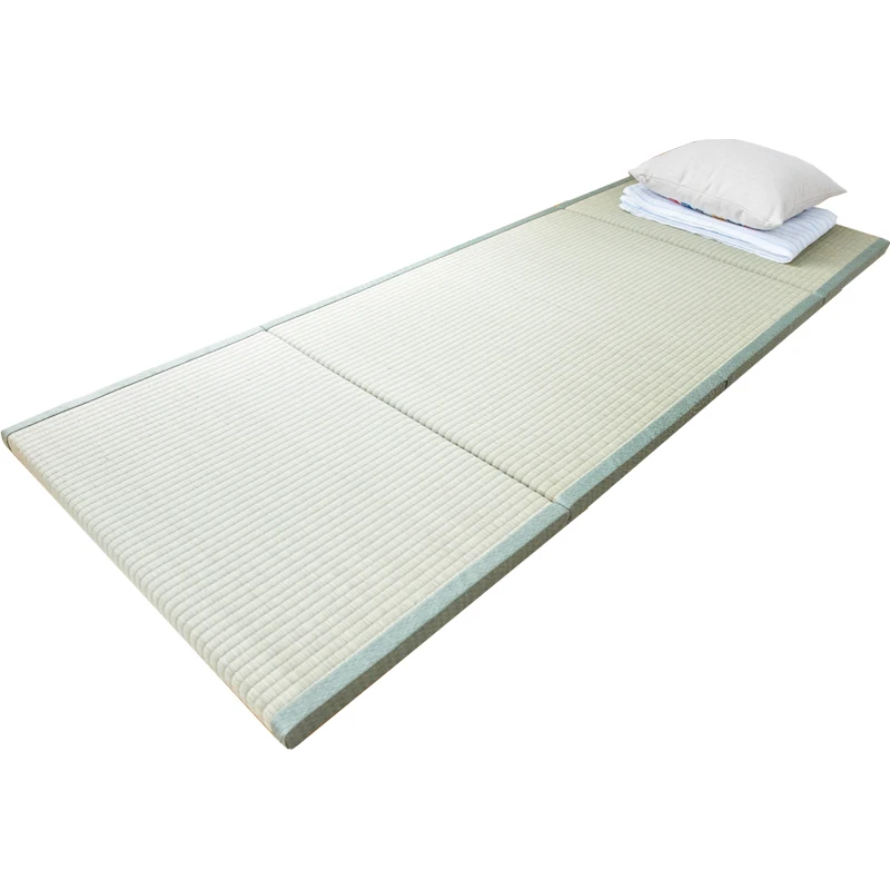 

Folding Japanese Tatami Mattress Mat Rectangle Floor Straw Mat For Yoga Sleeping Tatami Mat Flooring 200*90cm thickness 3cm