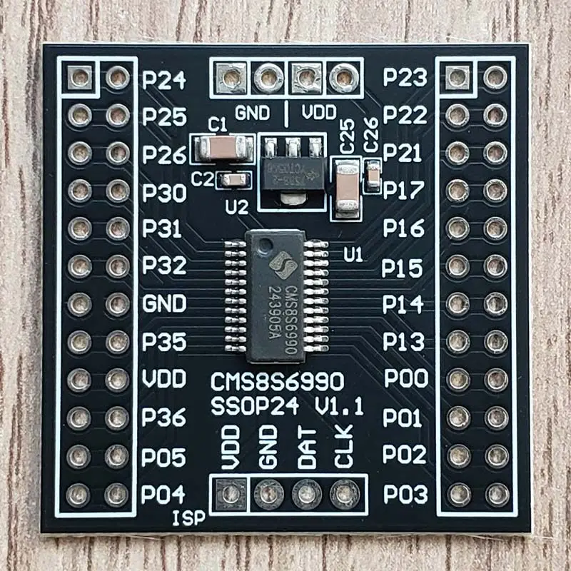 CMS8S6990(C) SSOP24 51 microcontroller core development system verification board DEMO