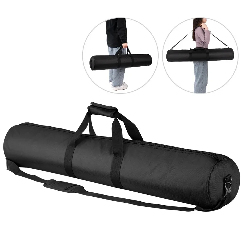 Selens Portable Black 70-125cm light stand tripod monopod camera case portable Monocular Telescope Rod Bag cloth photo bag