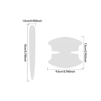 Pro Škoda Kodiaq GT 2017-2020 Interiér vozu Středová konzola Průhledná TPU ochranná fólie Odolná proti poškrábání Opravná fólie Příslušenství 8 nejlepší prodej příslušenství pro Škoda Kodiaq - №7