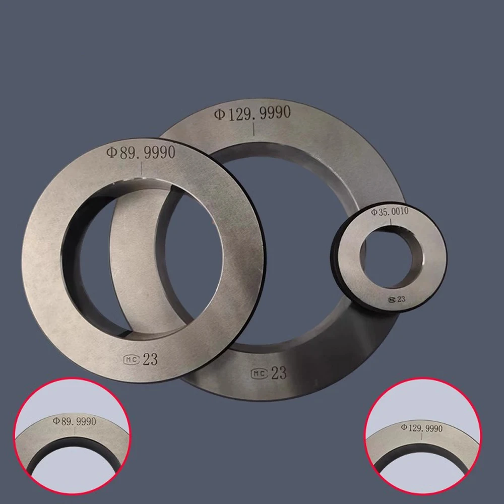 Diâmetro Interno Calibração Medidor 100 Mm150 mm Mooth Hole Gauge Anel de Ajuste Anel Simples Ferramentas de Medição de Calibração