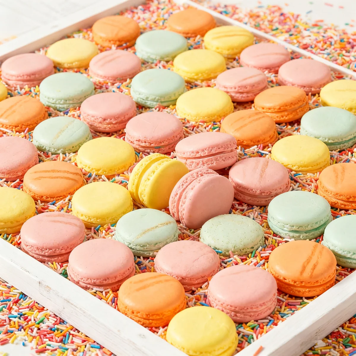 3 Stück 3,5 cm realistische gefälschte Macaron-Modellbonbons – französische Dessert-Requisite aus PVC für Präsentation, Fotografie, Partydekoration und TikTok-Videos – Detail 4