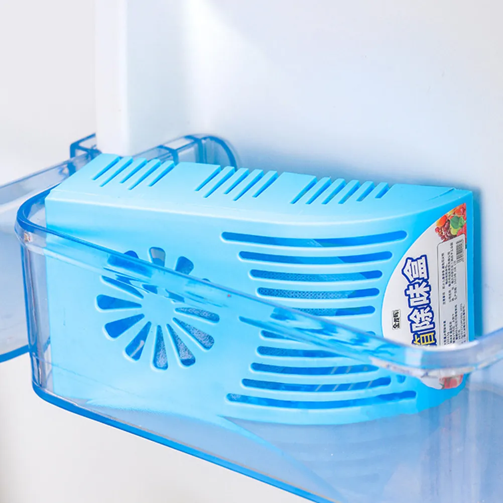 

3Pcs Refrigerator Odor Absorber Activated Carbon Deodorizer for Fridge Freezer Closet Drawer Trash Can Air Freshener Case