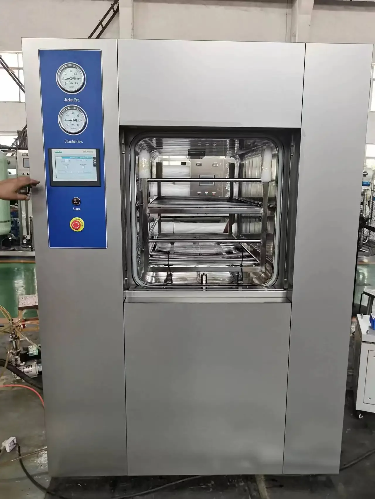 معقم مكنسة كهربائية نبضي VST-0.15 مع جهاز تعشيق الباب ووحدة تحكم PLC #2