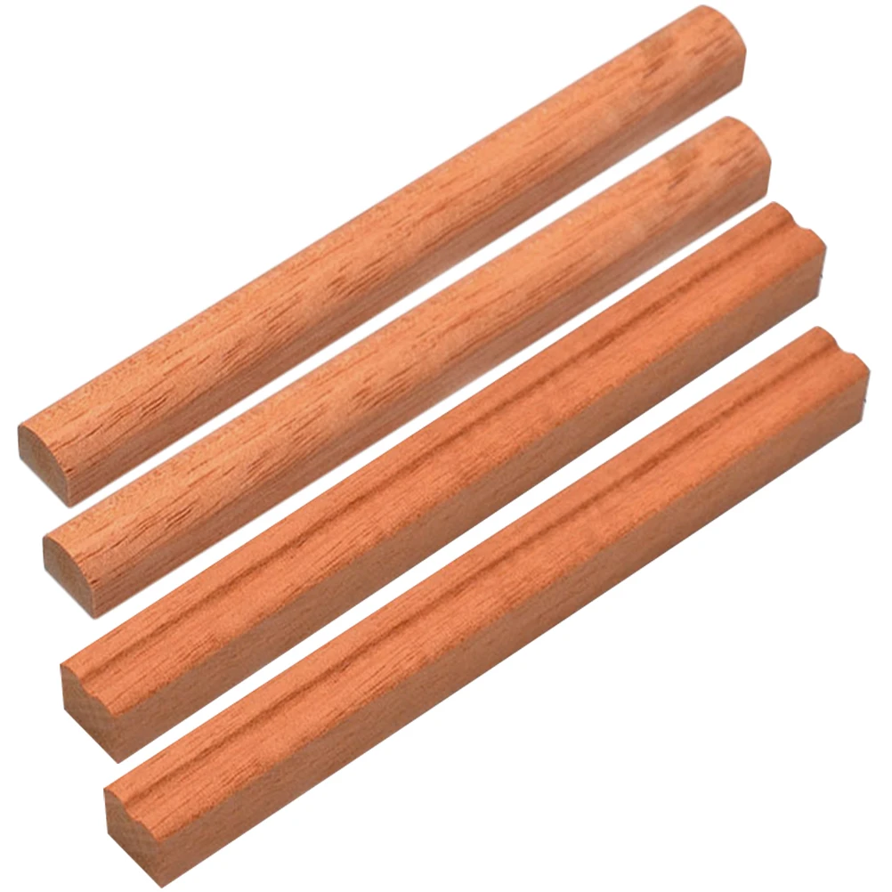 

2 Sets Nut Thumb Piano Craftsmanship Bridge Replacement Major Wood for Natural Kalimba Multipurpose