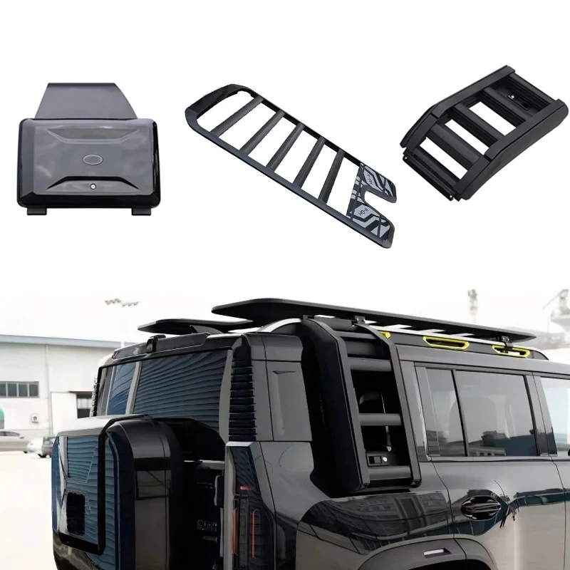 Best SellingFor Chery  T2 - Durable Roof Lage Rack & Side Storage Box Off-Road AccessoriesHigh Quality