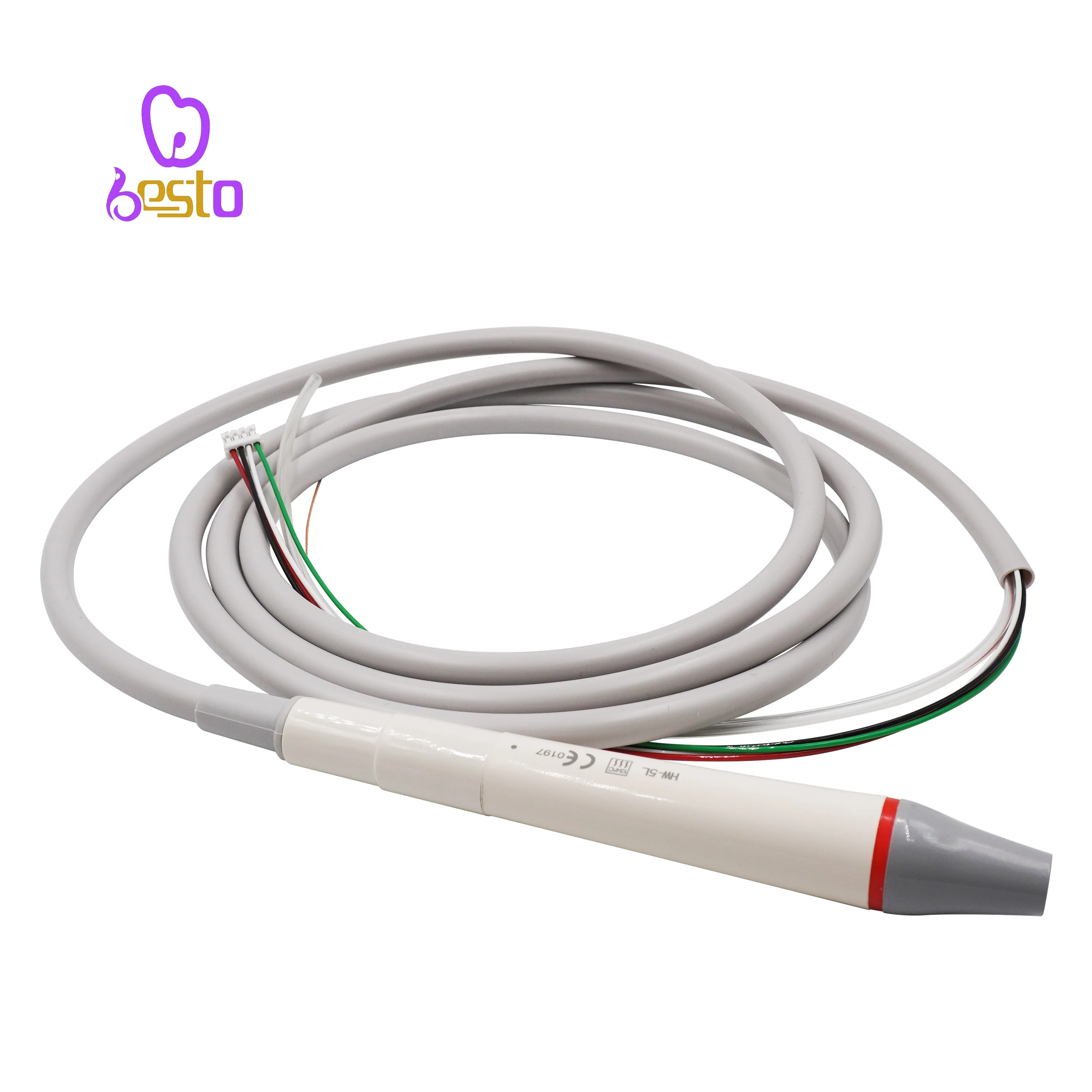 

LED den tal ultrasonic whitening clean care oral cleaning machine handle den tal handpiece built in scaler tips