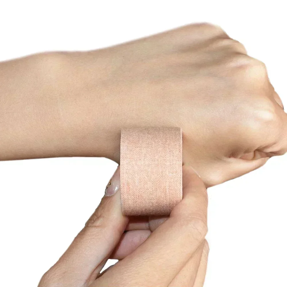 Skin Membrane Exercise Patella Strap Disposable Bandage White Cloth Muscle Patch Base Artificial Foam Bandage Foot Tapping