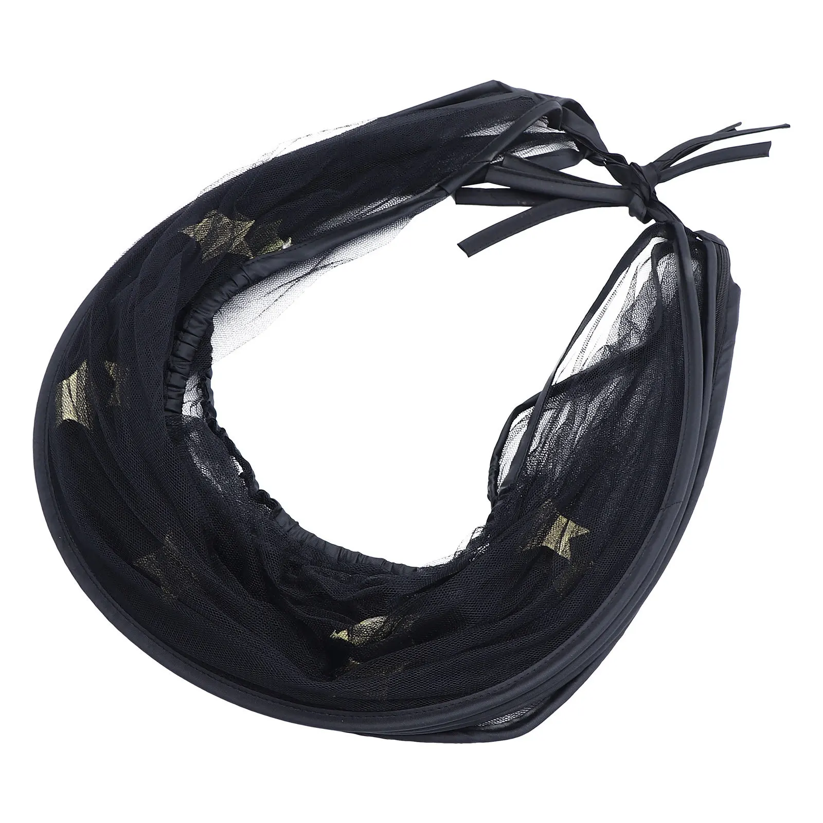 غطاء شبكة ناموسية عالمية لعربة الأطفال حماية شبكية للحشرات الطائرة طارد النحل إغلاق رائع سهل التركيب #3