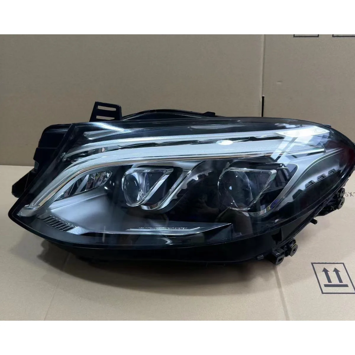 led car headlight front light lamp for mercedes benz gle class 2015 2016 2017 2018 accessories auto upgrade 400 350 250 w166