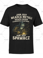 Men's T-shirt Funny Welder I AM A WELDER Meme Casual Tops Summer Short Sleeve Women Oversized Tee Harajuku Y2k Cotton Streetwear