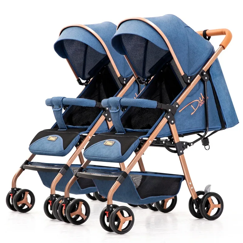 

Twin Strollers Can Be Separated, Seated, Light, Shock-proof, Folded, Baby Strollers