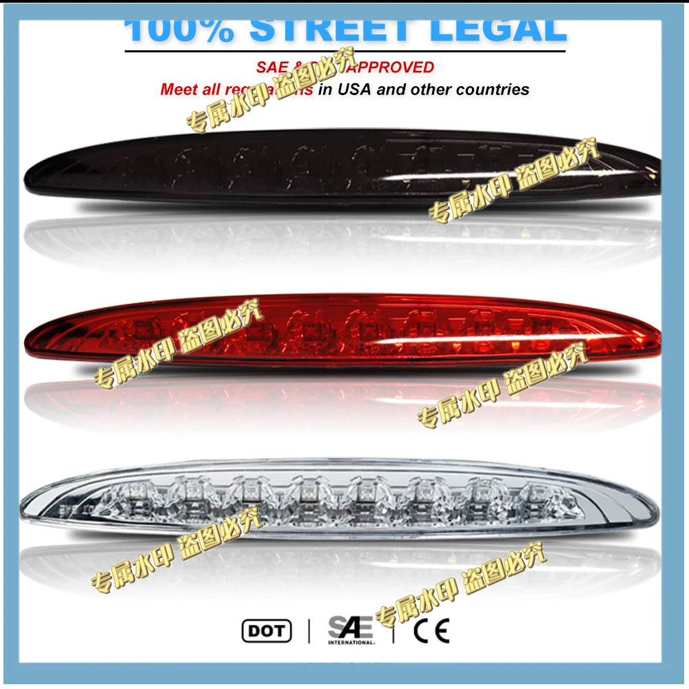 1PC For BMW MINI Cooper R50 R53 1st Gen 2002-2006 Car Red Brake Lamp High Mount Third Brake/Stop Light ,OEM Part 63256935789