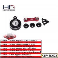HR Aluminum Servo Saver with Fix Link Steering for Arrma 1/10 Granite Mega 1/8 Mojave