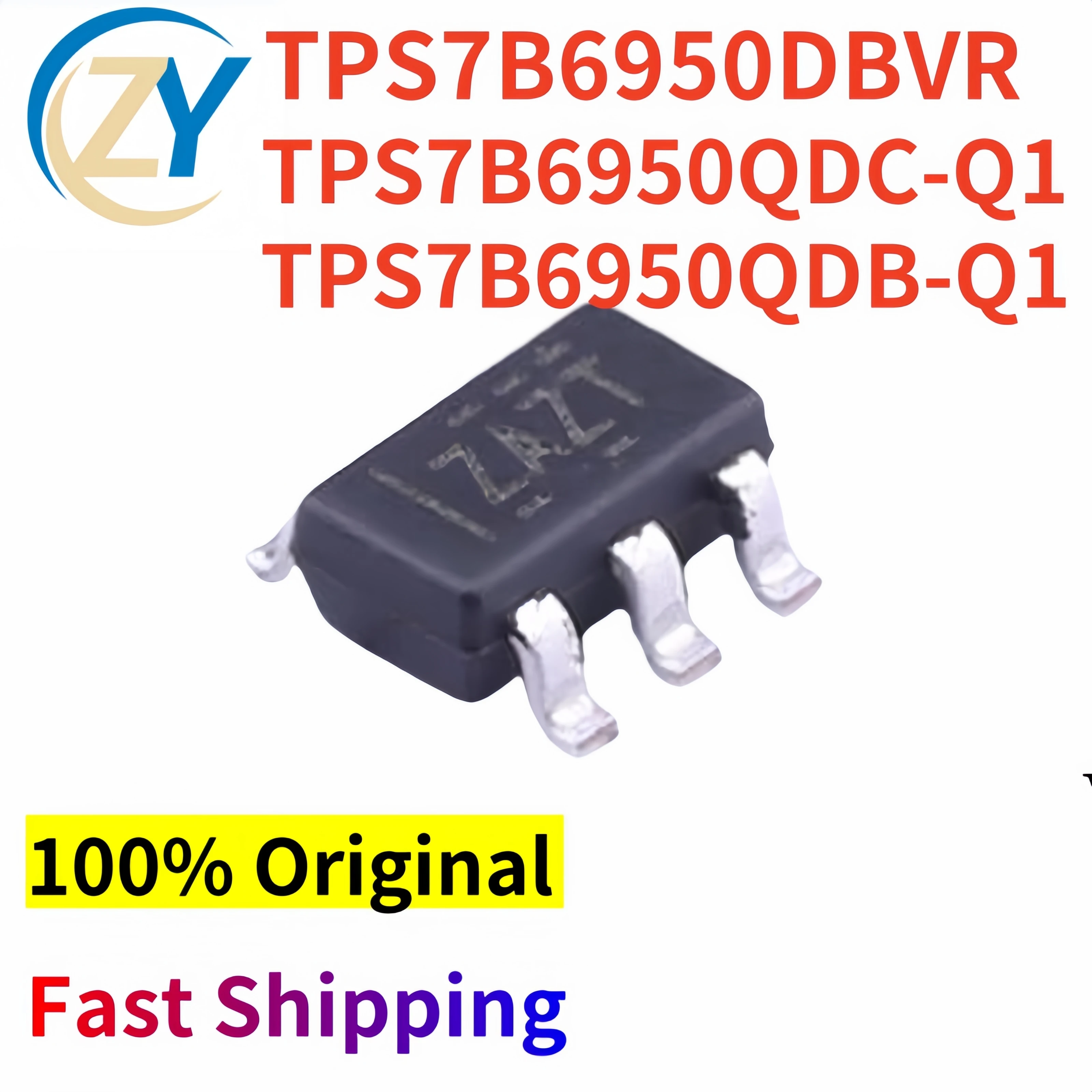 

(10pcs) TPS7B6950 Regulator TPS7B6950DBVR SOT23-5 TPS7B6950QDBVRQ1 5V -40C - +125C 100% Original & In Stock