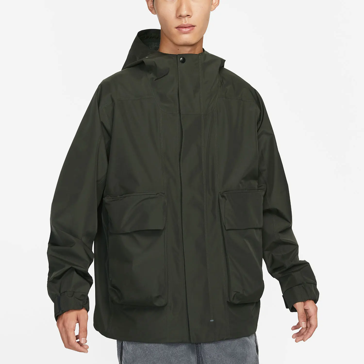 

Мужская спортивная куртка Nike Authentic Winter New Season Casual Loose с капюшоном DQ4273-355