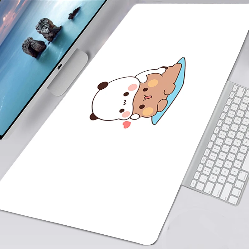 

Milk Mocha Bear Mouse Pad Desk Mat Large XXL Mousepad Gaming Accessoroes Laptop Keyboard Mat Tapis De Souris Podkladka Pod Mysz