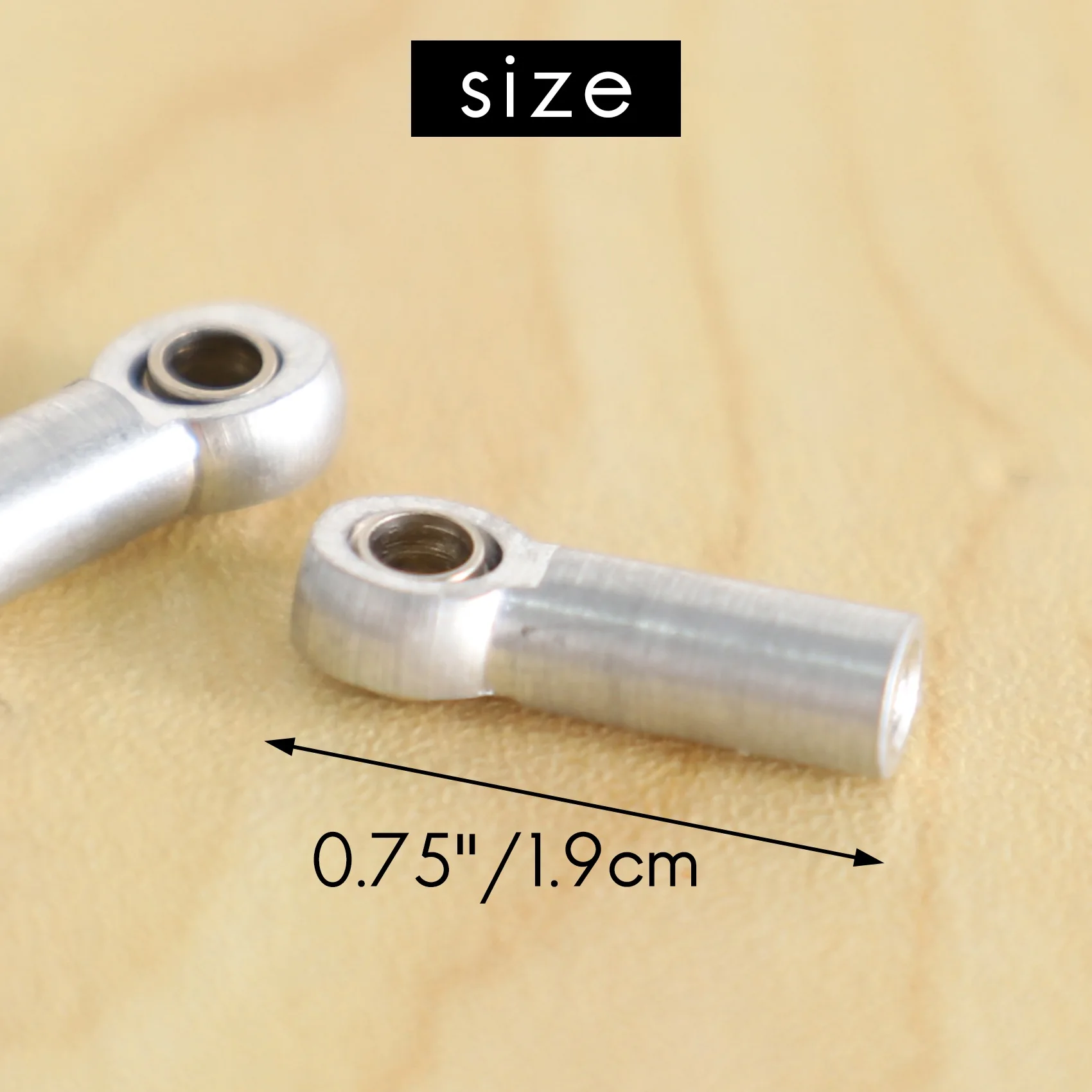 حار 10 قطعة معدنية M3 ربط التعادل قضيب نهاية وصلة كروية ل 1/10 RC سيارة الزاحف محوري SCX10 D90 D110 Tamiya CC01 ، فضي