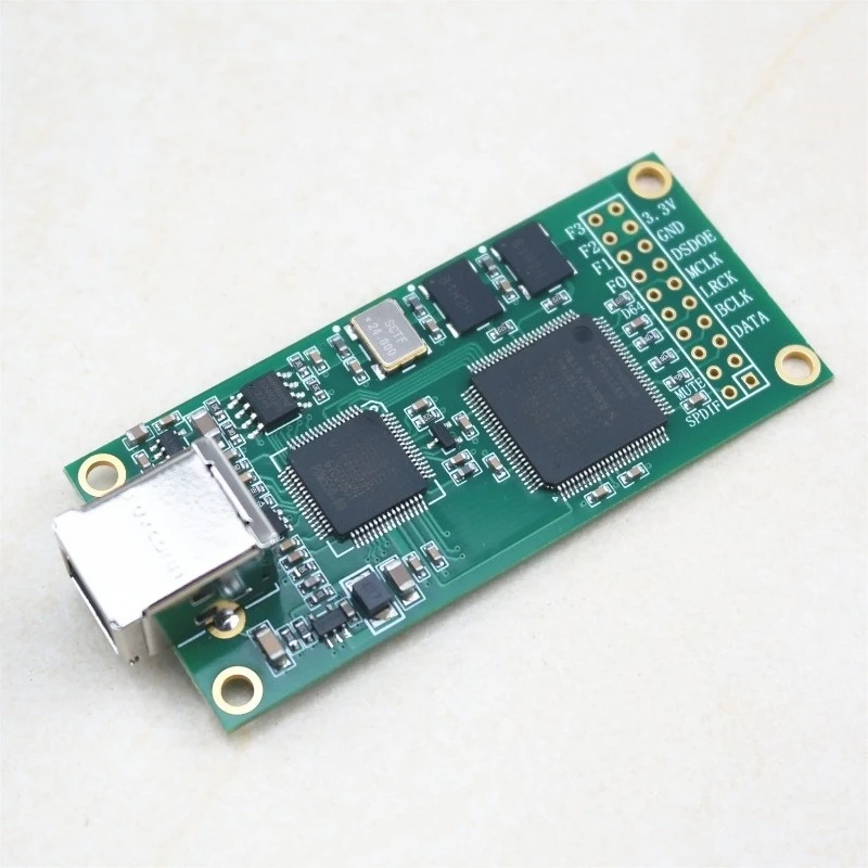 For the new XMOS XU208 CPLD digital shaping USB audio interface, asynchronous daughter card DSD256/PCM384