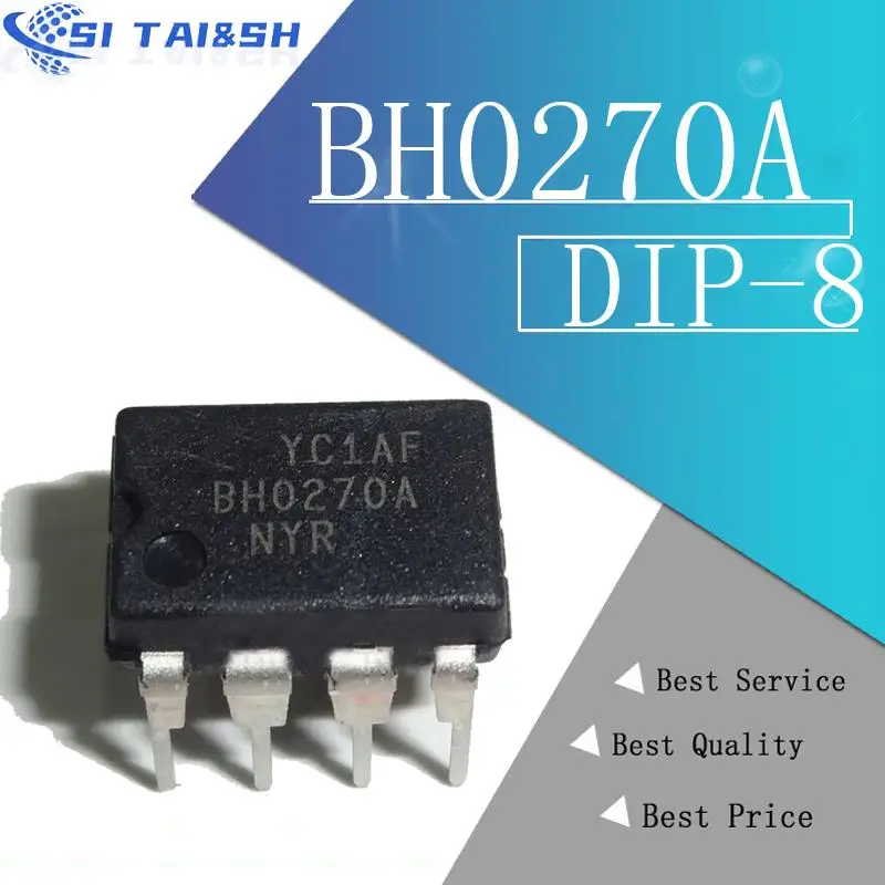 5PCS  BH0270A BH0270 DIP-8  LCD power management chip integrated circuit