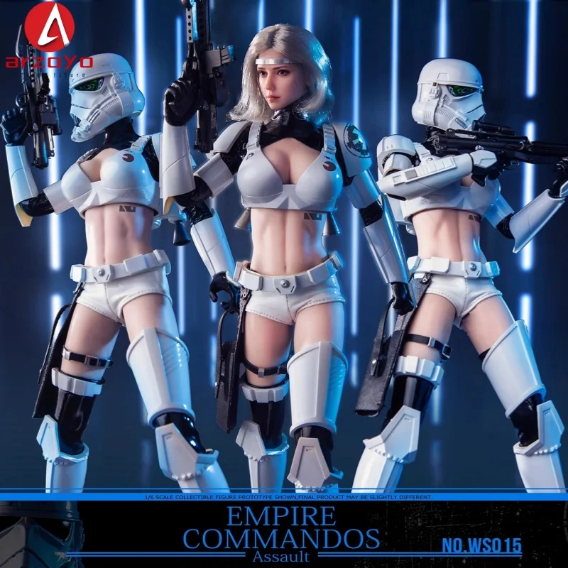 

In Stock War Story Toy WS015 1/6 Female Soldier Empire Female Assault Team Complete Set of 12 inch Action Dolls