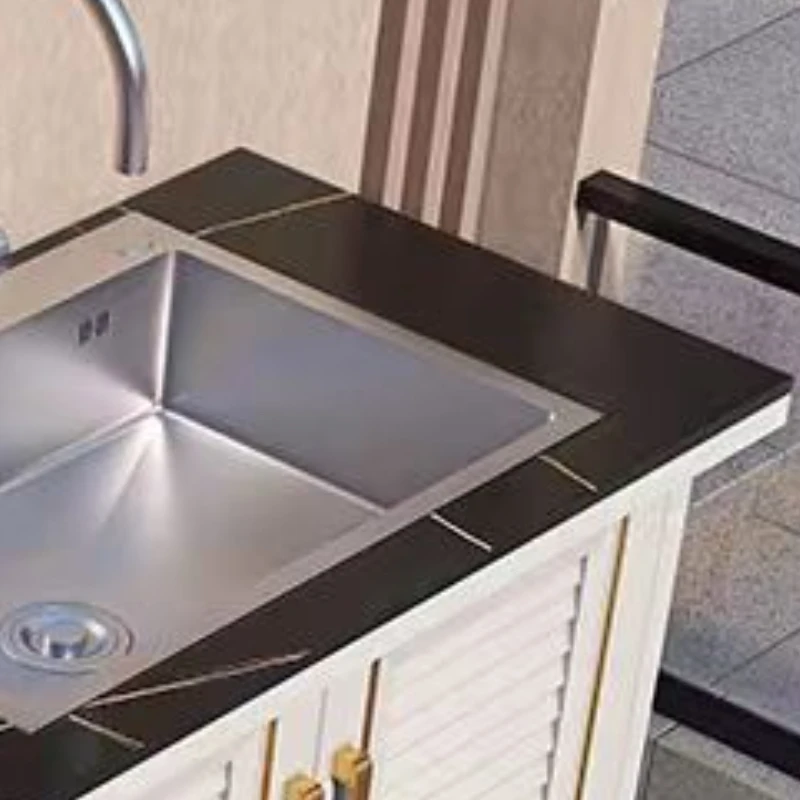 حديقة الأدوات المنزلية خزانة لائحة المتكاملة بالوعة أداة خارجية خزانة مشغل الفناء أدوات التعبئة والتغليف Lemari Alat XYGJG