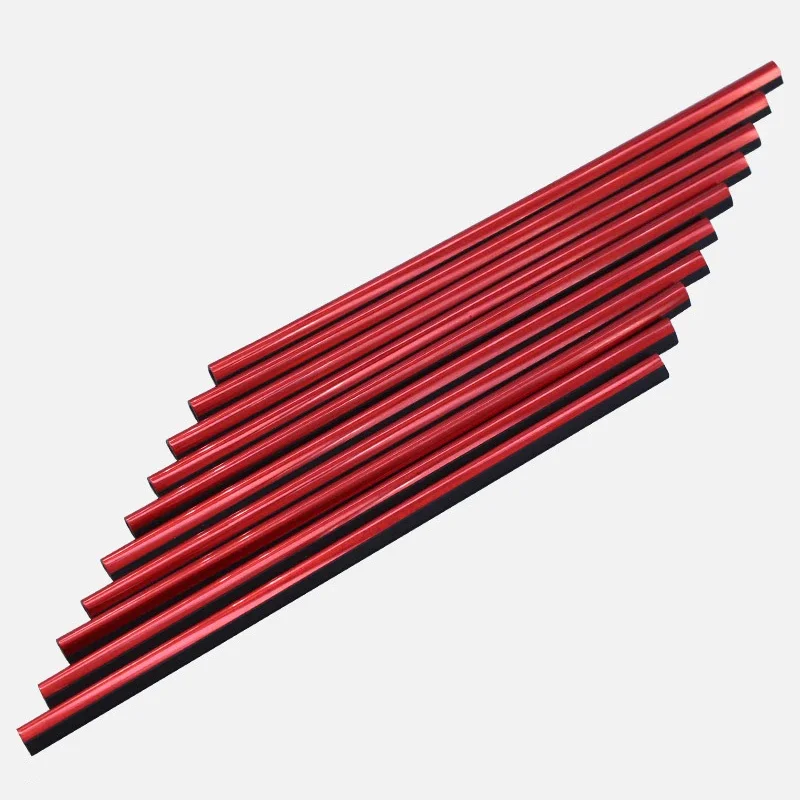 10pcs Car Air Outlet Trim Strip Car Styling Auto Air Vent Grilles Rim Trim Interior Mouldings Strips Car Decoration Accessories