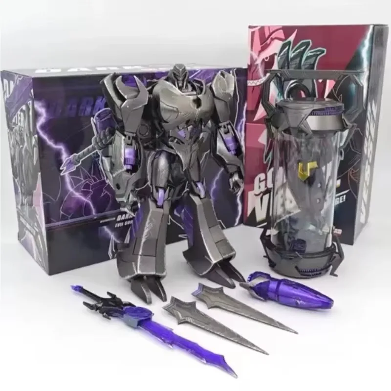 

IN STOCK APC Toys Dark Master Evil God TFP Battle Damaged Version MG Tank Megatank God Vessel Action Figure Collection Gift