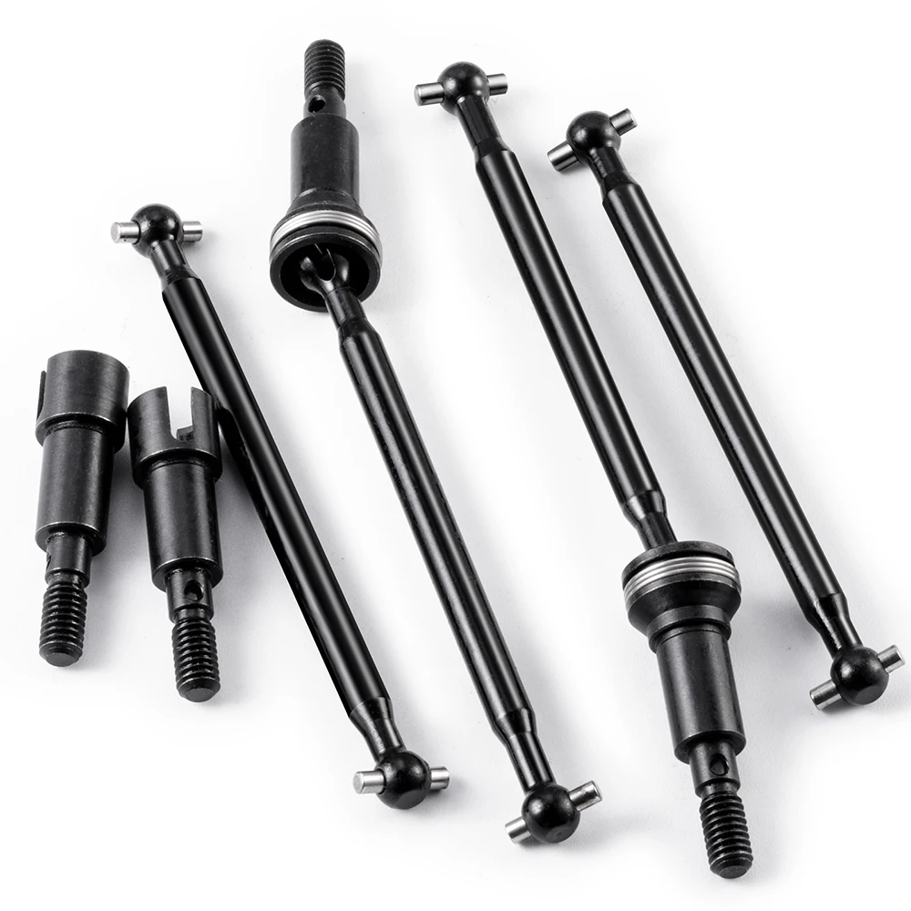 YEAHRUN 1 Set 10T 14T Front & Rear CVD Drive Shaft Teeth Brass for 1:16 HLX Q901 RC Car Upgrade Parts Accessories