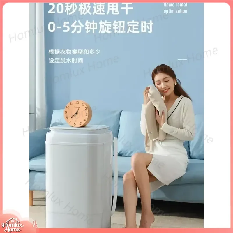 220V Clothes Dryer Automatic Home Laundry Dryer Stainless Steel Drying for Clothing Fast Drying Capacity 5kg