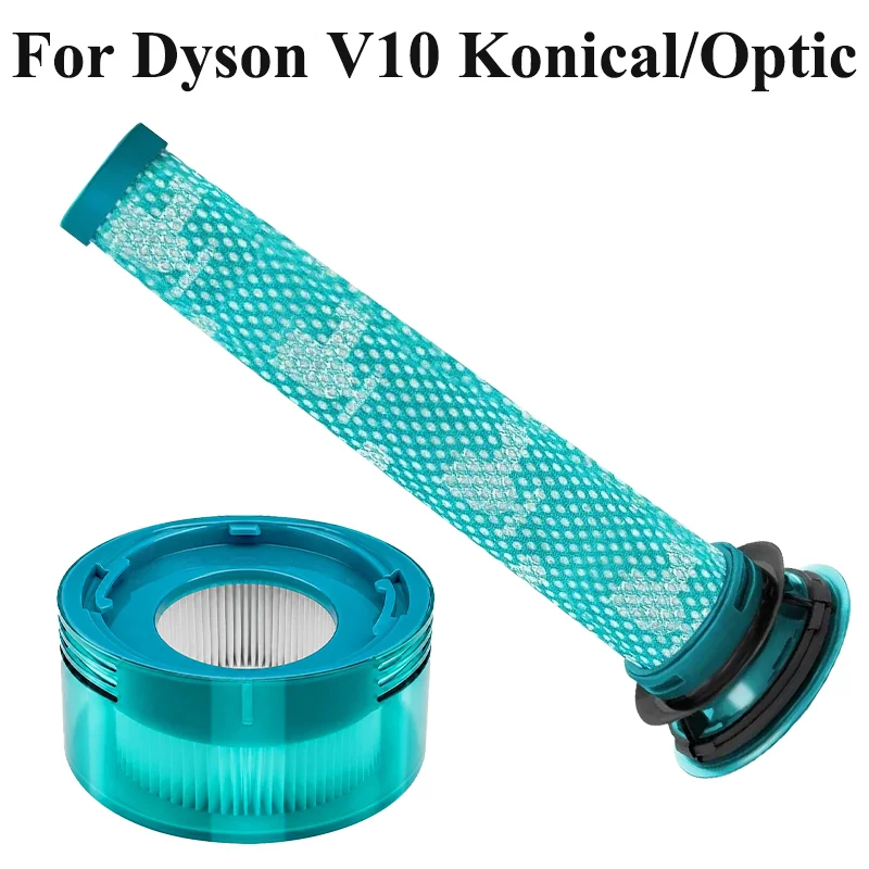 HEPA Filter For ( Dyson V10 Konical / V10 Optic ) Accessories Robot Vacuum Cleaner Washable Filter Replacement Spare Parts