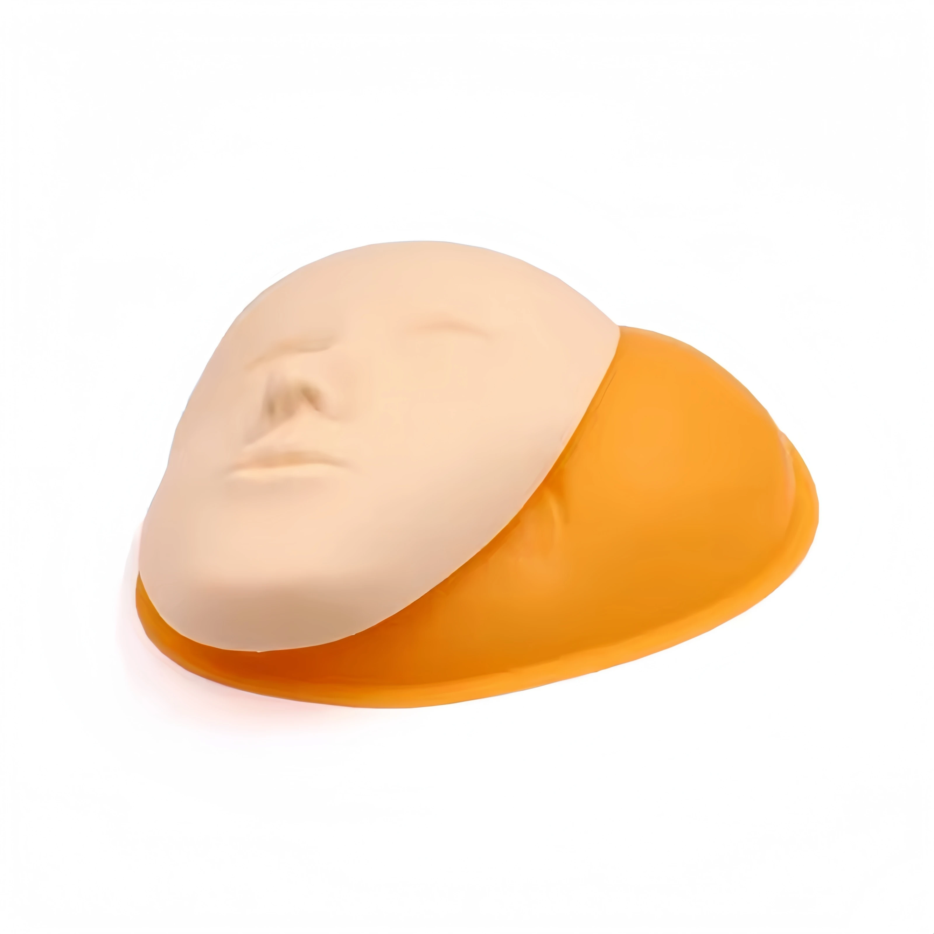 5D Facial Tattoo Training Head Silicone Practice Permanent Makeup Lip Eyebrow Tattoo Skin Mannequin Doll Face Head view 3