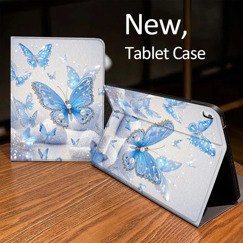

Black Butterfly Decor Art Case For iPad Pro mini Air 1 2 4 3 5 6 7 8gen 9gen 11 M2 M3 M4 6th 7th 10th 11th Gen 2025 Tablet