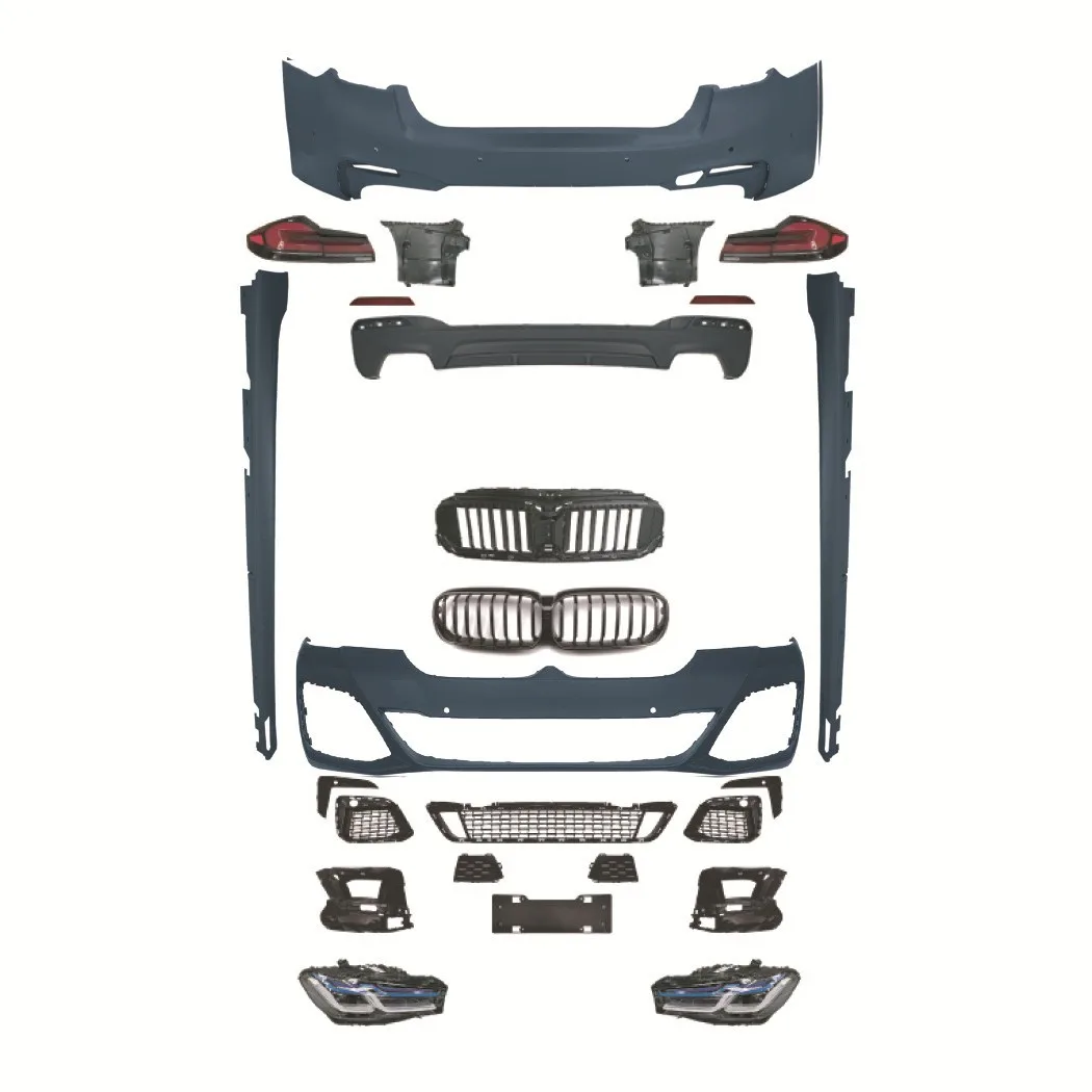 

Автоматическое обновление решетки, диффузор, комплект кузова, передний и задний бампер, полный комплект кузова для BMW 5 серии G30 G38